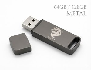 MIDILLI Flash Drive - Gun Metal