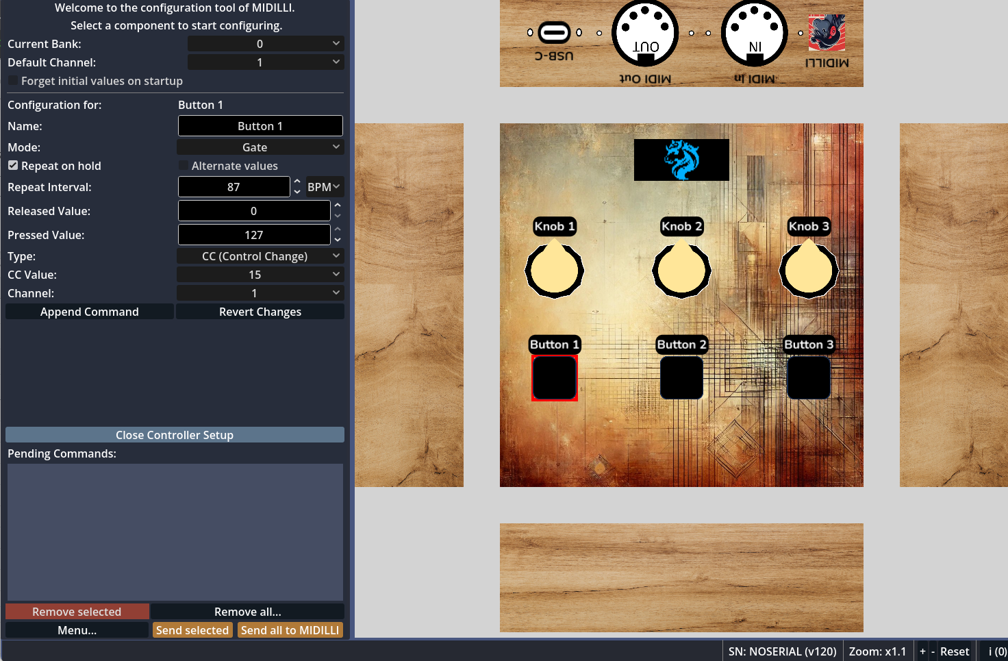 MIDILLI Configurator